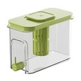 thumbnail image 1 of Visland 4L Drink Dispenser with Faucet Gallon Water Container for Fridge Ice Tea Pitcher Easy Fill Beverage Dispenser, 1 of 8