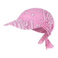 thumbnail image 1 of tipo bandana para mujer, gorro, regalo, sombrero sol para mujer para montar en bicicleta, festivales música Rosa, 1 of 10