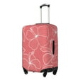 thumbnail image 2 of PAYOHTO Highly Elastic Spandex Suitcase Cover Luggage Cover Medium Fits 22 to 24 Inch Pink Hibiscus Line Art, 2 of 8