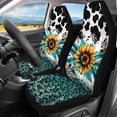 thumbnail image 3 of Pzuqiu Car Seat Covers Easy to Install Non Slip Car Seat Covers Full Set Polyester Breathable Non-Slip, Fit for Most Sedans Cars most Cars, 3 of 10
