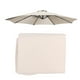 thumbnail image 4 of 1 sombrilla de playa con protección UV para exteriores, sin soporte (beige), 4 of 6