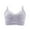 Grey, variant on Women's Thin Bra Minimize Sagging Smoothing Side Support Comfortable Lingerie Wire Back Design for Everyday Wear