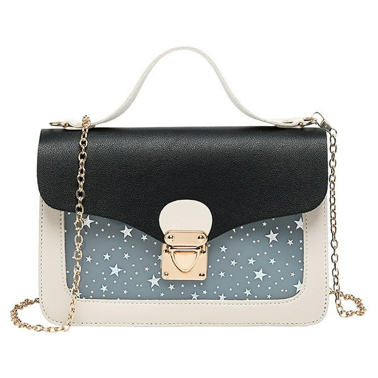 Small Crossbody Bag Little Girls Shoulder Bag Cute Handbag Purse Chain Messenger Bag for Teens Black Walmart