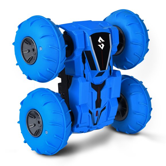 Stunt RC Toy Car Off-road Vehicle Remote Control Car for Kids, Blue