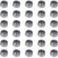 thumbnail image 4 of 30 Pieces Lock Nut Hex Nut Stainless Steel Flange Self-locking Lock Nut Nut Kits, 4 of 5