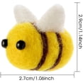 thumbnail image 7 of Dalrosia 30PCS Felt Bees for Crafts, Wool Felt Bumble Bee Plush for Tiered Tray Decoration Party Favors DIY Craft Jewelry Accessory, 7 of 7