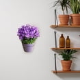 thumbnail image 4 of MasteelfCA Wall Mounted Flower Pot Rack Iron Ring Flowerpot Wall Bracket Planter Holder, 4 of 8