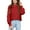Red, variant on Sherrylily Girls Mock Neck Pullover Sweaters Long Sleeve Knit Jumper Spring Casual Tops