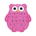 thumbnail image 1 of SUNSIOM Rubber Decompression Toy, Cartoon Owl Shaped Educational Stress Relief Board Game, 1 of 9