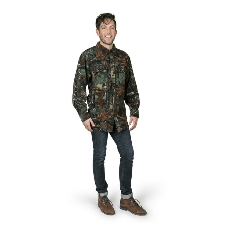 Camo shop fleece shirt
