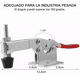 thumbnail image 2 of Toggle Clamp Palanca De Sujecion 90kg Uso Rudo Gh-201b 6 Pcs, 2 of 5