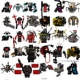 thumbnail image 2 of Urban Monster Character Building Blocks Set, Titan Cameraman, Speakerman & Creative Action Figure Model, DIY Assembled Bricks Toy, Collectible Birthday Gift for Kids, 2 of 7