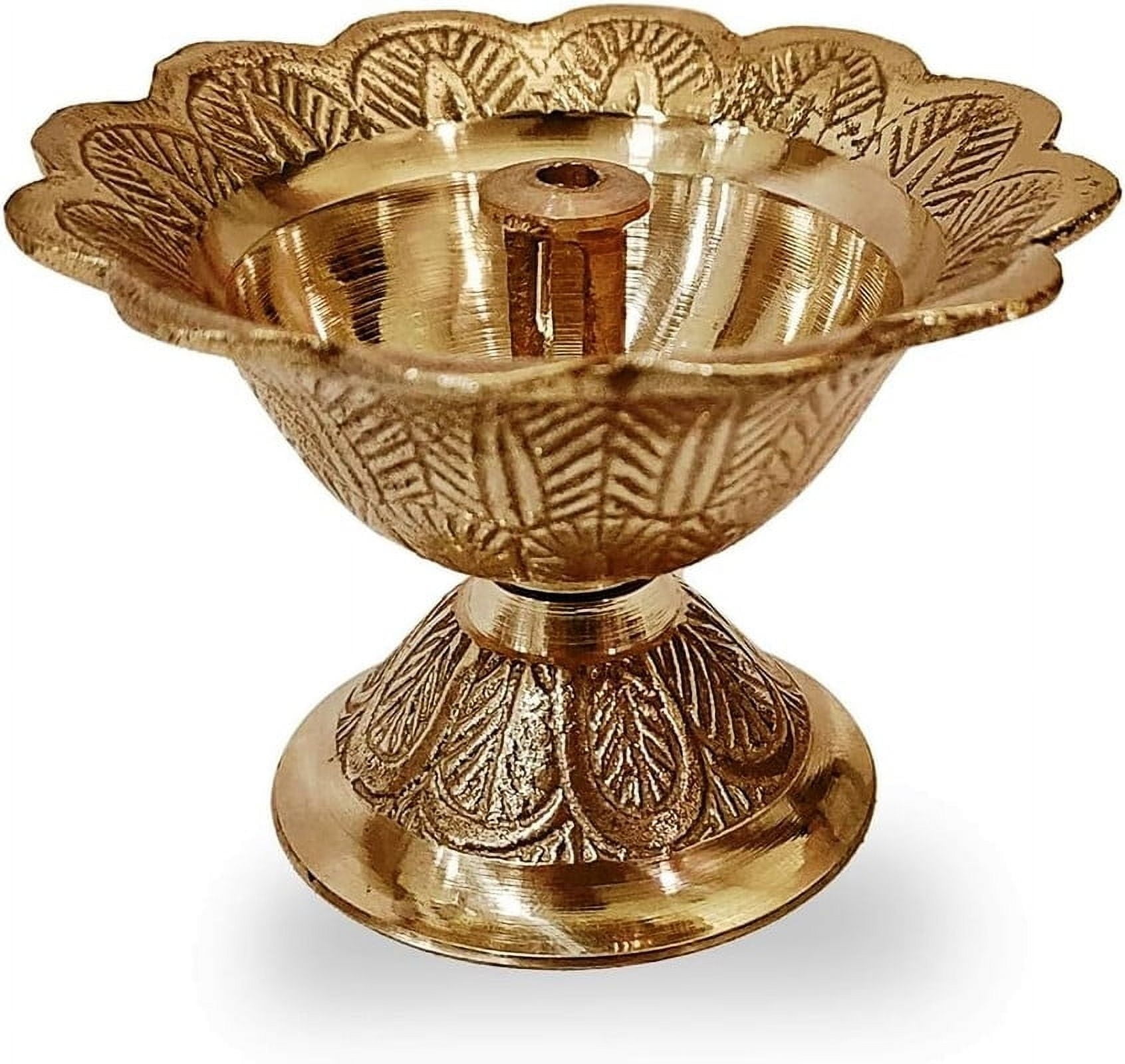 SATVIK 24 Pcs Terracotta Diya Set | Clay Oil Lamps With Shubh Labh Stickers For Diwali, Pooja & Home Decor