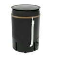 thumbnail image 6 of Modern Cylindrical Portable Mini Washing Machine Washer with Drainage Basket Multi-Functional Black, 6 of 19