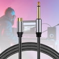 thumbnail image 4 of Cable TS Mono A RCA 6 35 Mm Interconexión Audio 1/4 Pulgada 1/2/3 M, 4 of 9