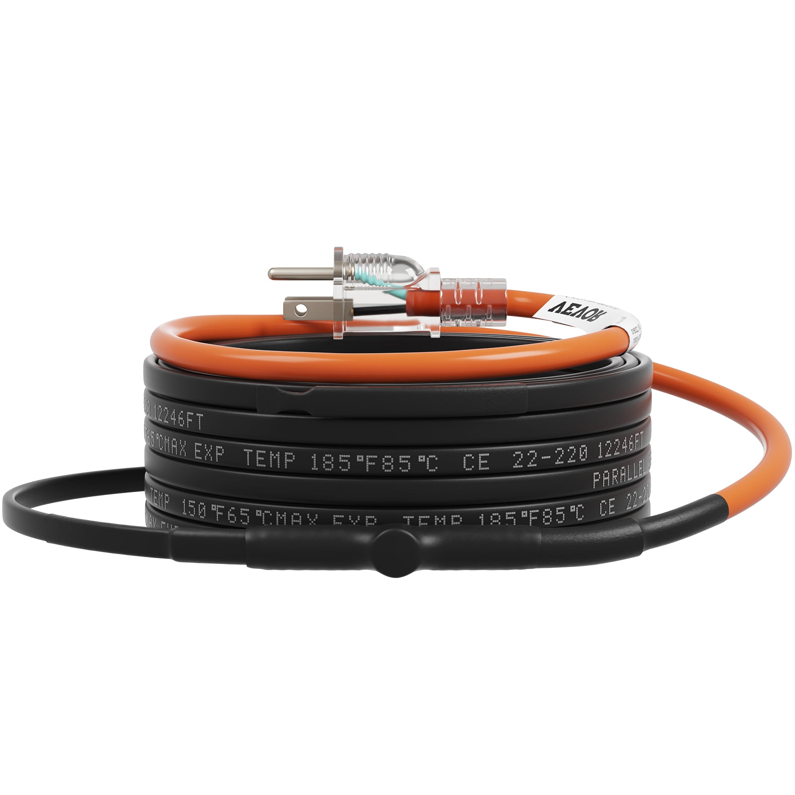 VEVOR Self-Regulating Pipe Heating Cable, 24-feet 5W/ft, 55% OFF