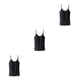thumbnail image 4 of Camisola de yoga Qarigey Mujer Top Chaleco Fitness Negro XL, 4 of 6
