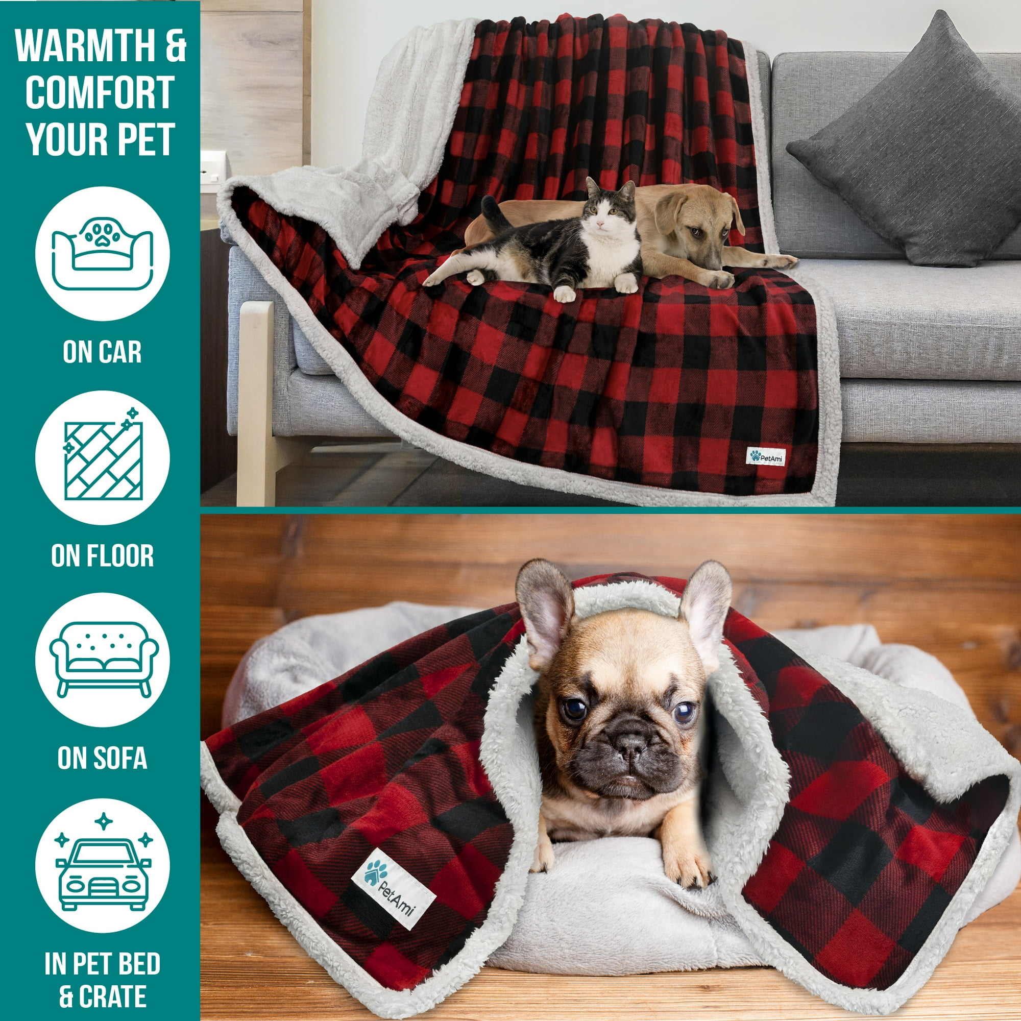Large dog blanket for couch hotsell
