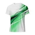 thumbnail image 4 of Mens Golf Shirts Graphic Print Short Sleeve Blend Modern Mens formal Shirts,Green,4XL, 4 of 4