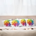 thumbnail image 3 of Ambesonne Colorful Throw Pillow Cover 4 Pack, Hippie Daisy Spring, 18", Multicolor, 3 of 6