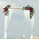 thumbnail image 3 of 2 piezas de guirnaldas florales artificiales para arco de boda, flores verdes de simulación para Rojo, 3 of 7