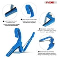 thumbnail image 2 of Aluminum Guitar Capo Bundle w/ 6 Picks & Bag - Silicone Padding for Guitar, Ukulele, Banjo, 2 of 10