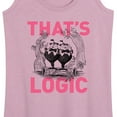 thumbnail image 3 of Alice In Wonderland - That's Logic - Women's Racerback Tank Top, 3 of 5