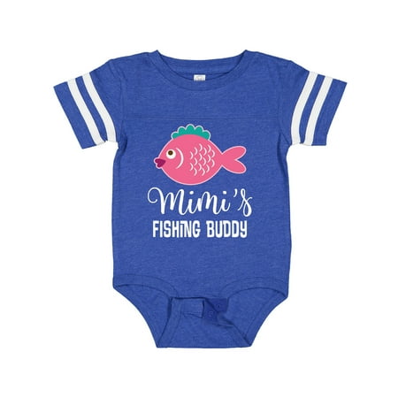

Inktastic Mimi s Fishing Buddy Girls Gift Baby Girl Bodysuit