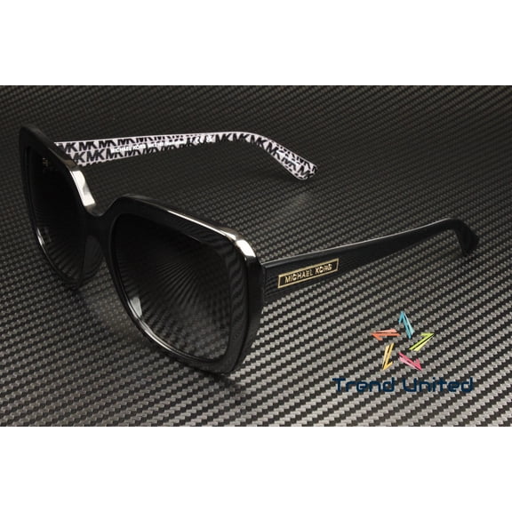 MICHAEL KORS Manhasset MK2140 30058G Black Grey Grad 55 mm Women's Sunglasses