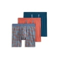thumbnail image 4 of Men’s Jockey® 3-Pack Chafe Proof Pouch Cotton Stretch Boxer 5" Boxer Brief Color: Gray Geo Multi Size: M, 4 of 4