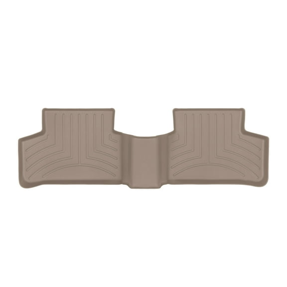 WeatherTech Custom Fit FloorLiners compatible with Mercedes AMG GLA 35 SUV, AMG GLA 45 SUV, GLA SUV - 2nd Row, Tan