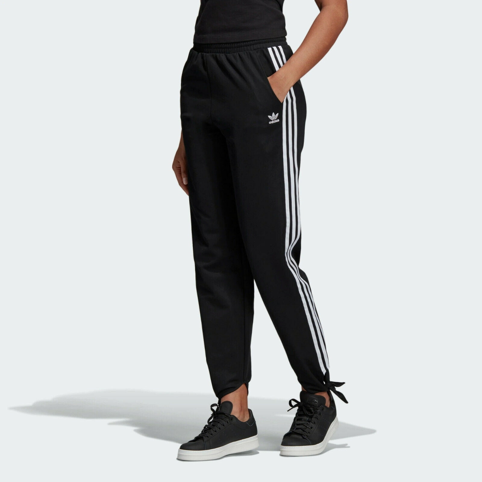 Knotted Track Pants Black 