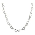 thumbnail image 2 of JOYARIS Cadena Collar Tejido Corazón Amor Plata 925 45cm X 0.4cm DM-0001242, 2 of 3