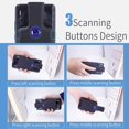 thumbnail image 3 of Lector de códigos de barras portátil Symcode Bluetooth inalámbrico 1D 2D QR, 3 of 8