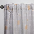 thumbnail image 3 of Designart 'Geometrical Retro Pattern II' Mid-Century Modern Curtain Panel, 3 of 5