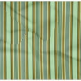 thumbnail image 4 of oneOone Organic Cotton Poplin Twill Fabric Multicolor Stripe Print Fabric By Yard 42 Inch Wide, 4 of 4