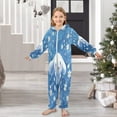 thumbnail image 6 of BZSMCE Unisex One-piece Pajama Cotton Sleepwear Starry Skies and Floating Friend Printed, 6 of 8