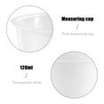 thumbnail image 4 of Plastic 120ml Electric Cooker Rice Measuring Cup 2pcs Clear White, 4 of 8