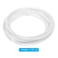 thumbnail image 3 of Unique Bargains Wicker Repair Kit, Round Synthetic Rattan DIY Set for Rattan Chair Sofa, White, 3 of 5