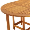 thumbnail image 5 of vidaXL Garden Table 130x90x72 cm Solid Acacia Wood, 5 of 5
