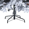 thumbnail image 6 of Nearly Natural 8ft. Flocked Montana Down Swept Spruce Artificial Christmas Tree with Pinecones and 500 LED Lights, 6 of 8