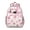 Pink-57, variant on Trippy Colorful Geometric Abstract School Backpack With Adjustable Straps Chest Buckle Lightweight Durable Bookbag For Student And Students