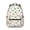 Dinosaur and Hill, variant on Dinosaur and Hill Beige Pattern Backpack for School, Cute School Bag with Adjustable Shoulder Straps and Padded Back, 15.3"x11"x7.1"