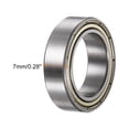 thumbnail image 3 of Uxcell 63803-2RS Deep Groove Ball Bearing 17 x 26 x 7mm Hign Carbon Chrome Steel Z1 Double Metal Shielded Bearing, 3 of 5