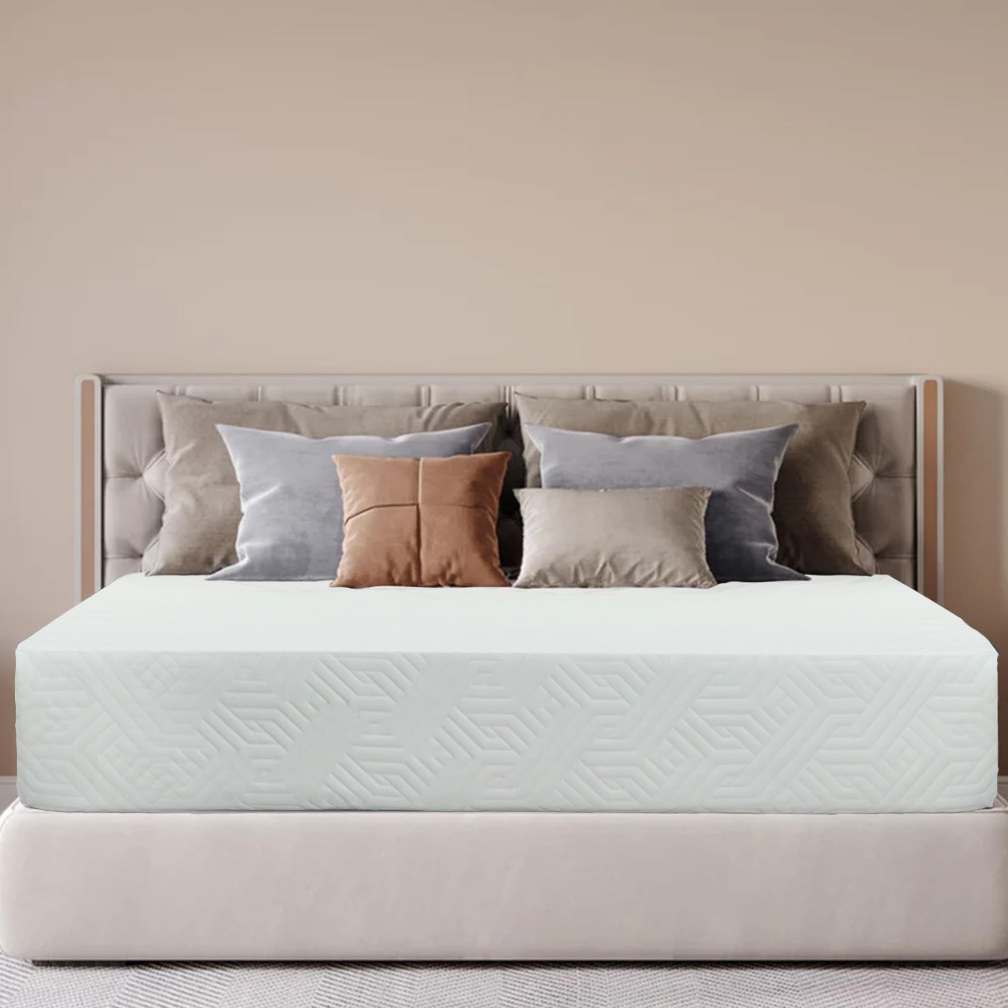 ViscoLogic Supreme 9" Twin Tight Top Firm Comfort Cooler Sleep Breathable Foam Mattress in a Box