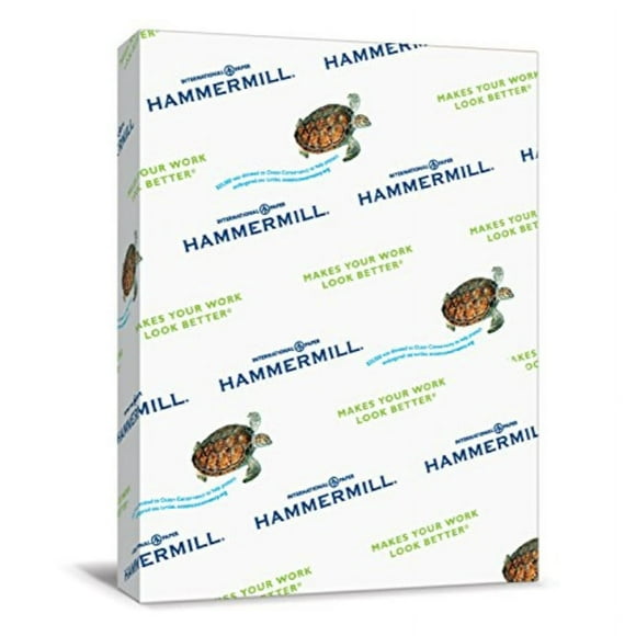Hammermill Colored Paper, Cream Printer Paper, 20lb, 8.5x14 Paper, Legal Size, 500 Sheets / 1 Ream, Pastel Paper, Colorful Paper (168040R)