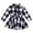 Black, variant on Baby Girls Lightweight Jacket Long Sleeve Ruffled Hem Plaid Dress Shacket Toddler Kids Warm Outwear Coat Shirt (3-24 Months)