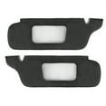 thumbnail image 1 of Cubierta de Parasoles Unique Bargains para Ford Mustang 1994-2004, Con Ribete de Cuero Vinílico, Cubierta Protectora para Parasoles de Coche, Lado Izquierdo y Derecho, Antirayones, Negra, 2 Pcs, 1 of 7