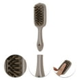 thumbnail image 3 of Unique Bargains 1 Pc Hangable Handle Hair Shampoo Brush for Head Massage 8.27"x2.28"x1.57" Deep Brown, 3 of 6