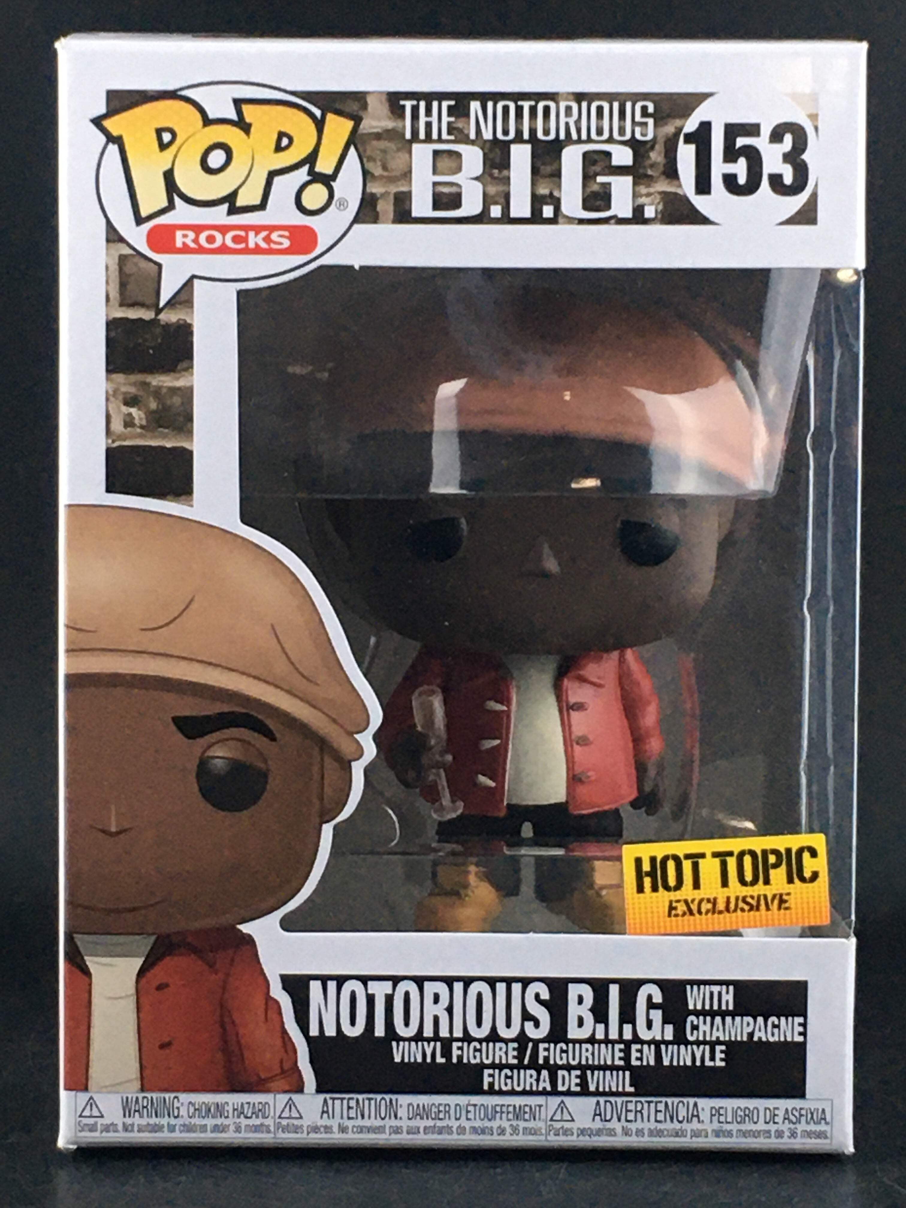 Funko Pop Rocks Notorious B.I.G. Big Poppa Special Edition Figure Collectible